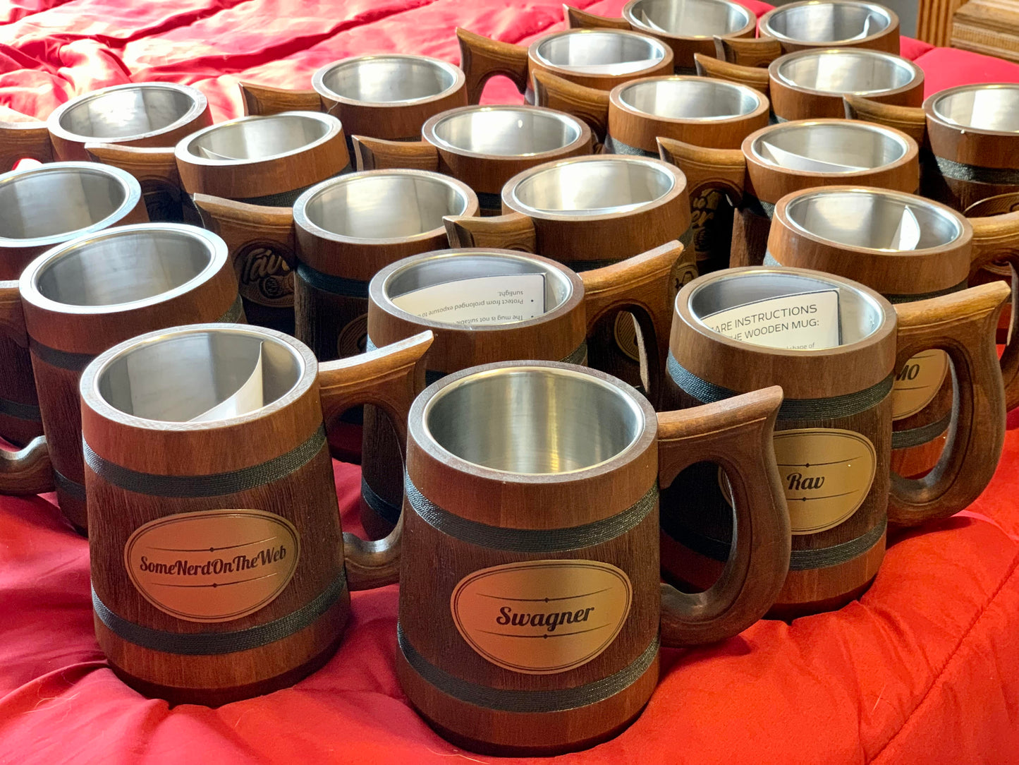 Tavern Mug With Name Plate